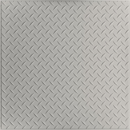 Ceilume Diamond Plate 2ft x 2ft Stone Ceiling Tile V3-DIAMND-22STO